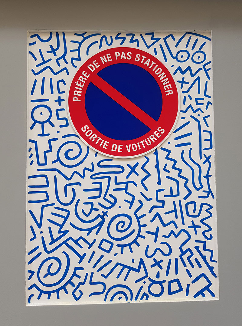 Keith-haring - Stationnement
