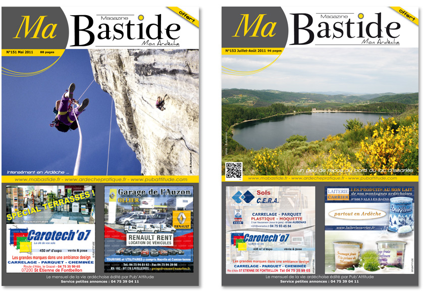 Magazine Ma Bastide - Couvertures