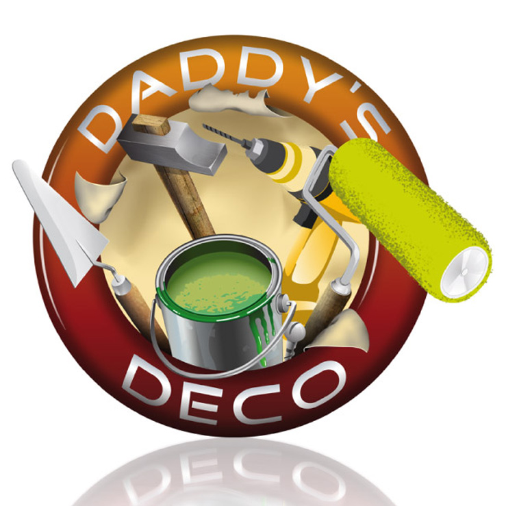 Projets similaires - Création du logotype Daddy's deco