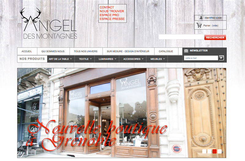 Site web - Angel des Montagnes