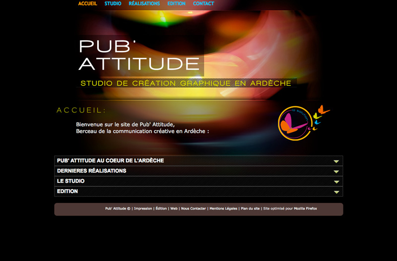 Pub' Attitude - Chef de projet web